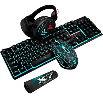 🎮🔥 **¡Domina el Juego! Combo Gamer: Teclado + Mouse + Auriculares 🚀🎧**